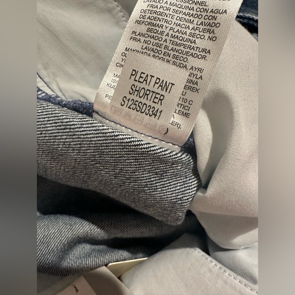 Tibi Triple Pleat Jeans in Classic Blue - Picture 8 of 8